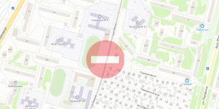 До конца июня закроют транзит по улице Репина