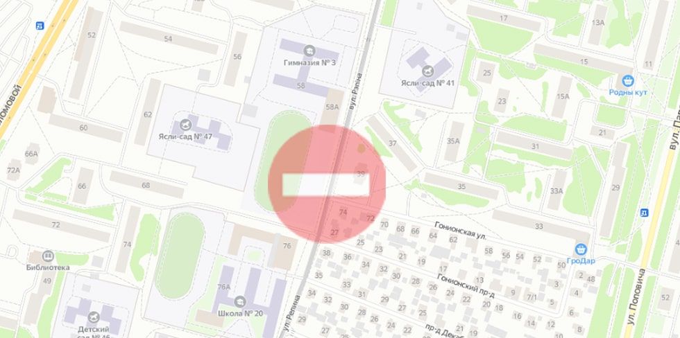 До конца июня закроют транзит по улице Репина