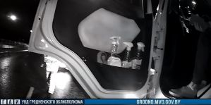 Ночью в Гродно задержали пьяного дальнобойщика. Он возвращался из Польши