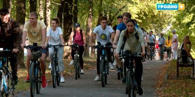 В Гродно провели велопробег в честь "Дня без автомобиля". Кто участвовал?
