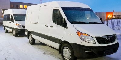 Эти микроавтобусы должны заменить Ford Transit. Первая поставка уже в Беларуси