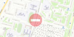 До конца июня закроют транзит по улице Репина