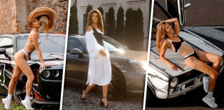 В Беларуси представлен календарь с девушками и автомобилями 2025. Авторы: АвтоГродно и "АзотХимФортис"