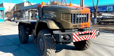 Беспилотное шасси "Урал" испытывают в Магнитогорске