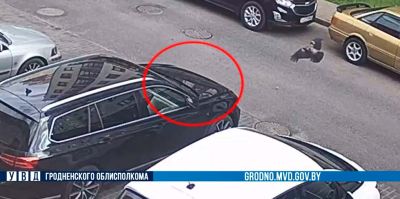 У автомобиля разбили стекло и гродненка обратилась в милицию. Развязка оказалась неожиданной