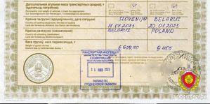 Изменил страну разгрузки с "RUS" на "BELARUS". Так водитель фуры решил срезать путь