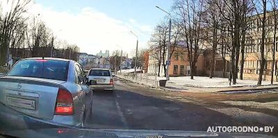Сюрприз на дороге в Гродно: "Мы едва не собрали паровозик на Виленском переулке". Опрос