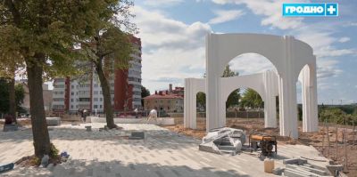 Когда откроют вторую часть сквера на улице Дарвина в Гродно?