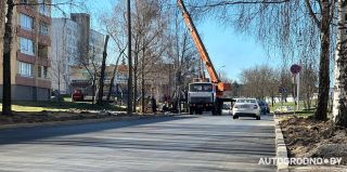 Улицу Гая открыли для движения. Сплошное асфальтирование идет на Будённого. Впереди – улица Белуша