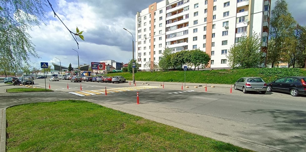 Перейти дорогу у Скидельского рынка будет безопасней