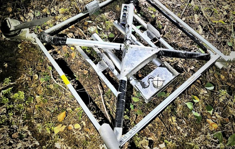 Пограничники сбили дрон и задержали пилотов контрабандистов Беларусь Литва Вильнюс Ошмяны