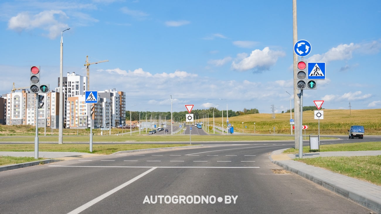 Кольцо Грандичи Гродно светофоры