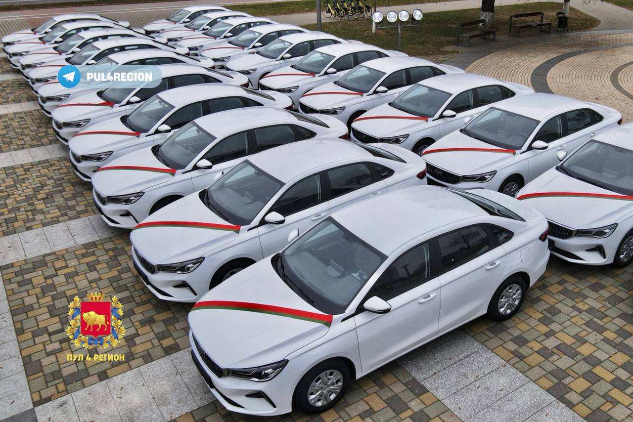 Милиция Гродно получила 49 новых автомобилей