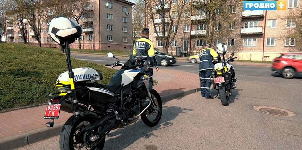 ГАИ Гродно усиливает контроль за мотоциклистами