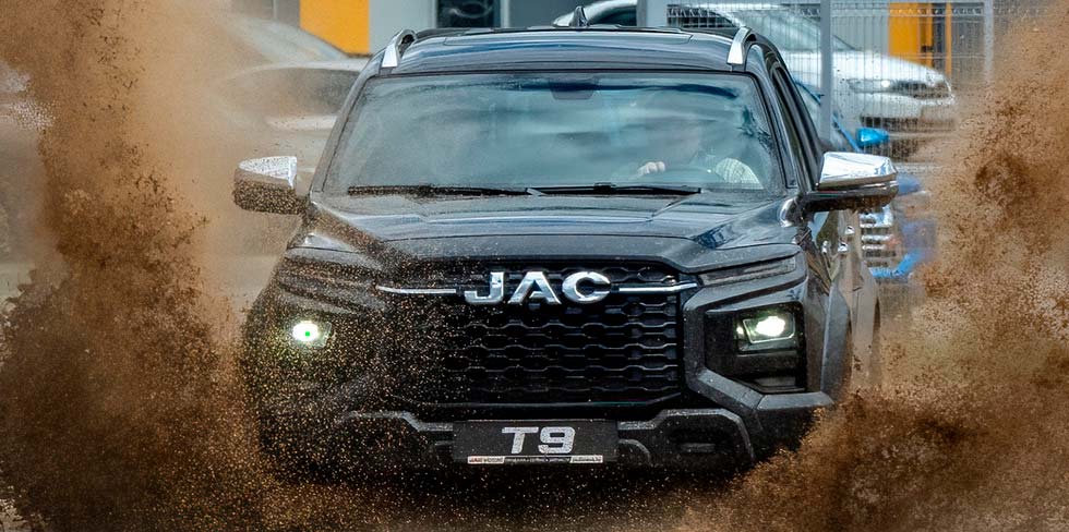 Новый пикап JAC T9 доступен у официального дилера ОАО Гродноавтосервис! Знакомство и цены