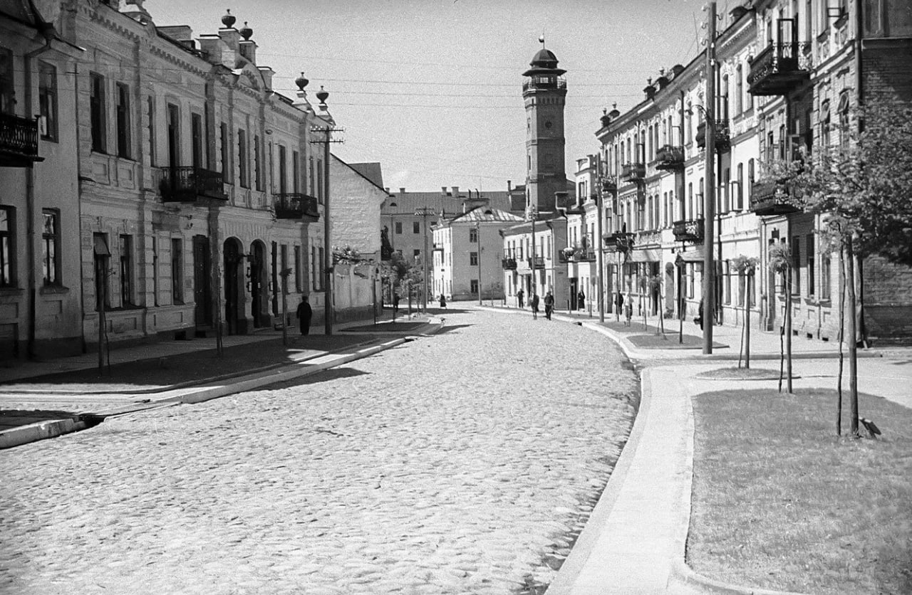 нейросеть оживила фото старого Гродно