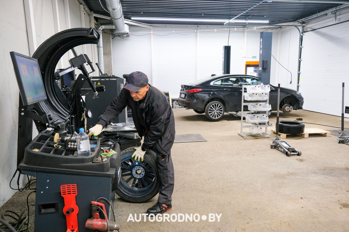 шиномонтаж TRINITI Тринити в Гродно