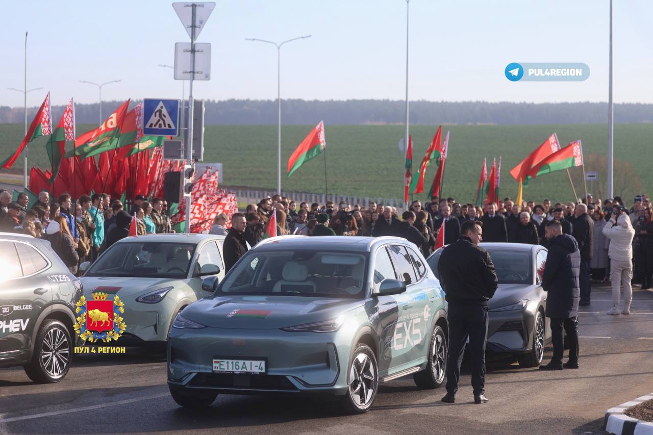 В Гродно открыли для движения новую дорогу в сторону Ольшанки – бывшую бетонку