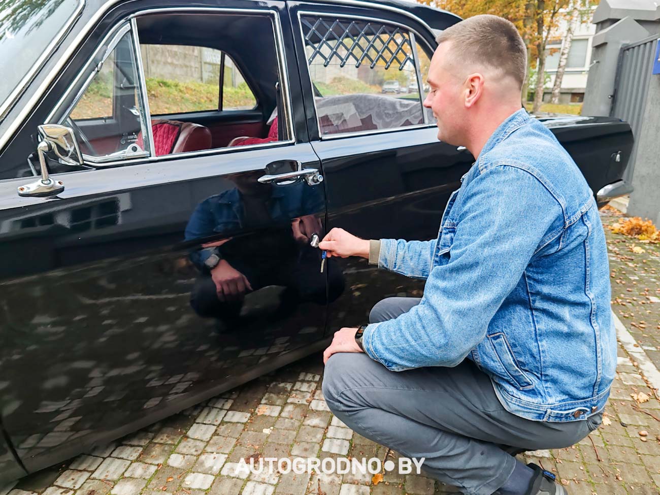 В Гродно восстановили ВОЛГУ ГАЗ 24