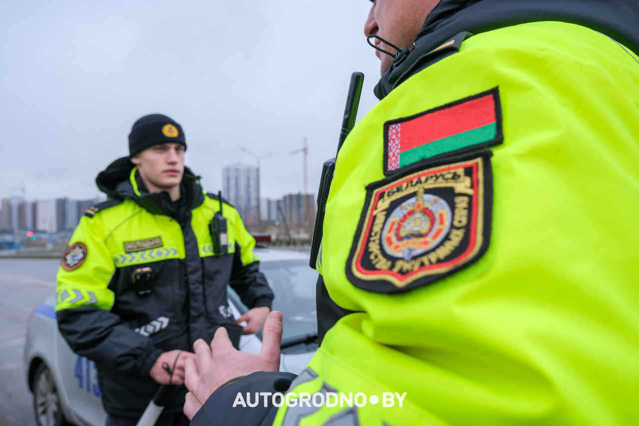 Рейд ГАИ Гrodno - на летних или зимних шинах ездят водители Беларуси