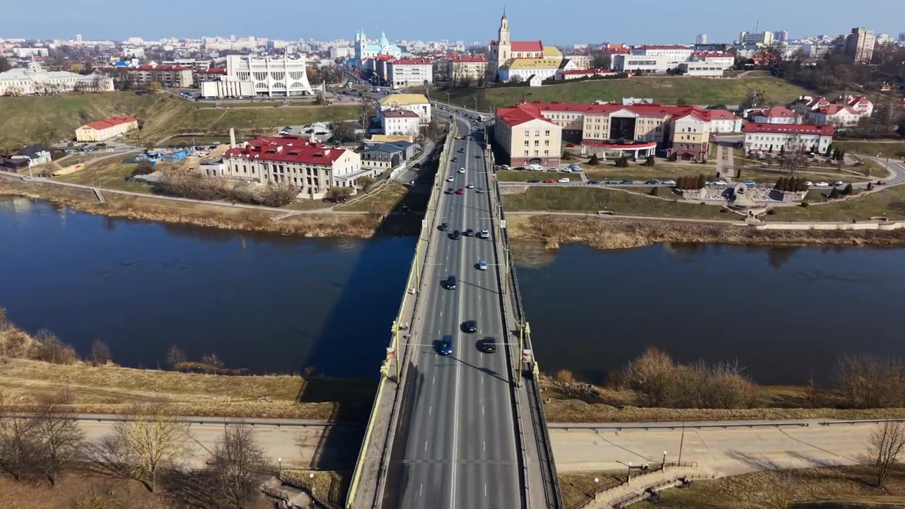 Полет над Гродно с квадрокоптером 2026