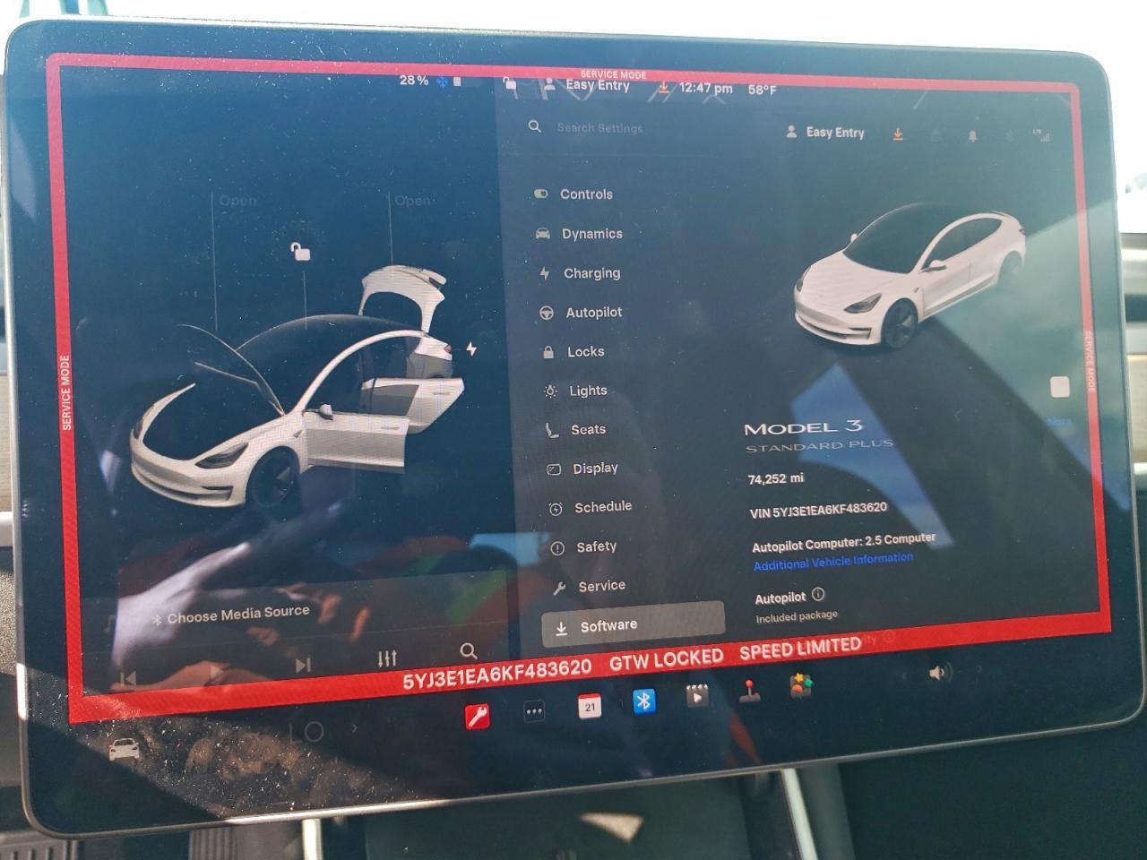 Так выглядит Tesla Model 3 из США, которую признали Тотальной потерей