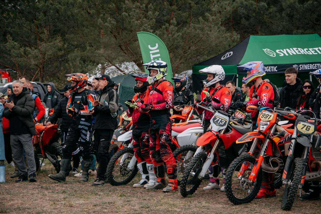 Соревнования по Эндуро под Красносельском