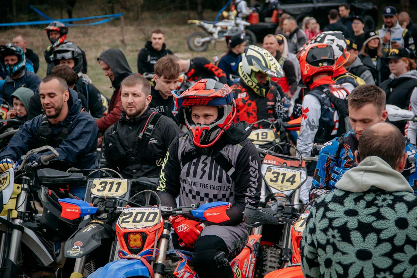 Соревнования по Эндуро под Красносельском