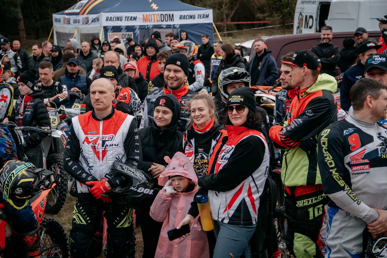 Соревнования по Эндуро под Красносельском