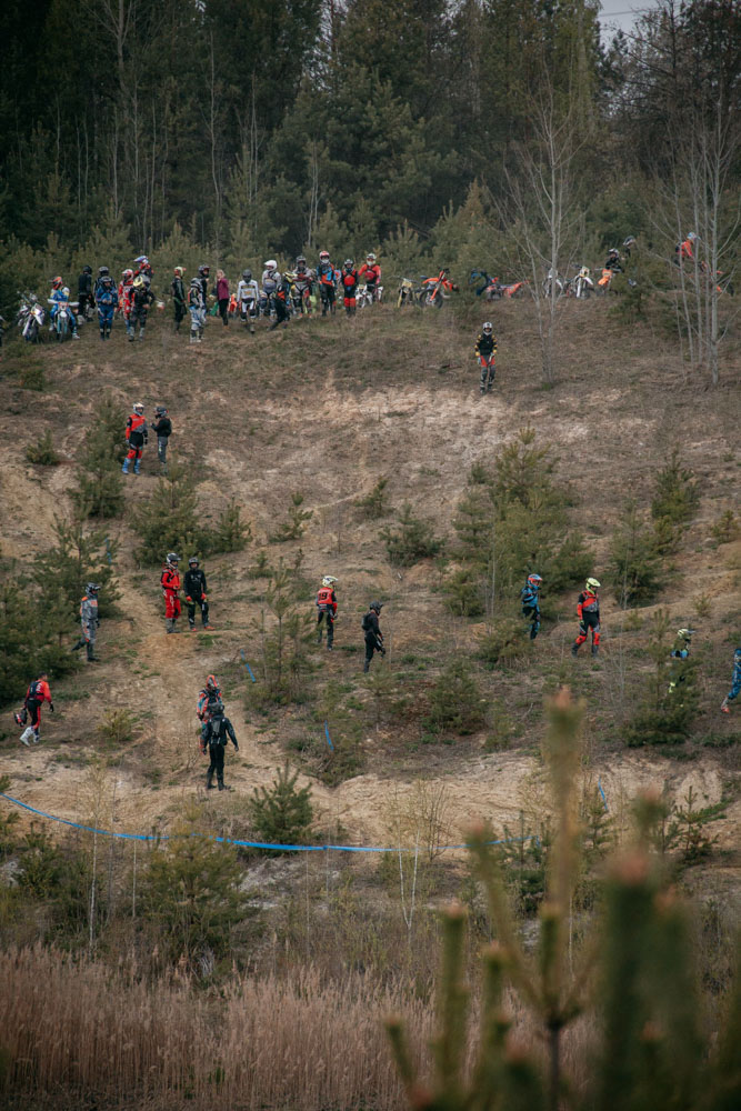 Соревнования по Эндуро под Красносельском