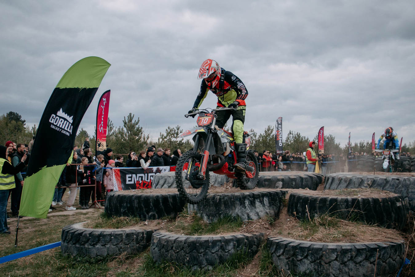 Соревнования по Эндуро под Красносельском