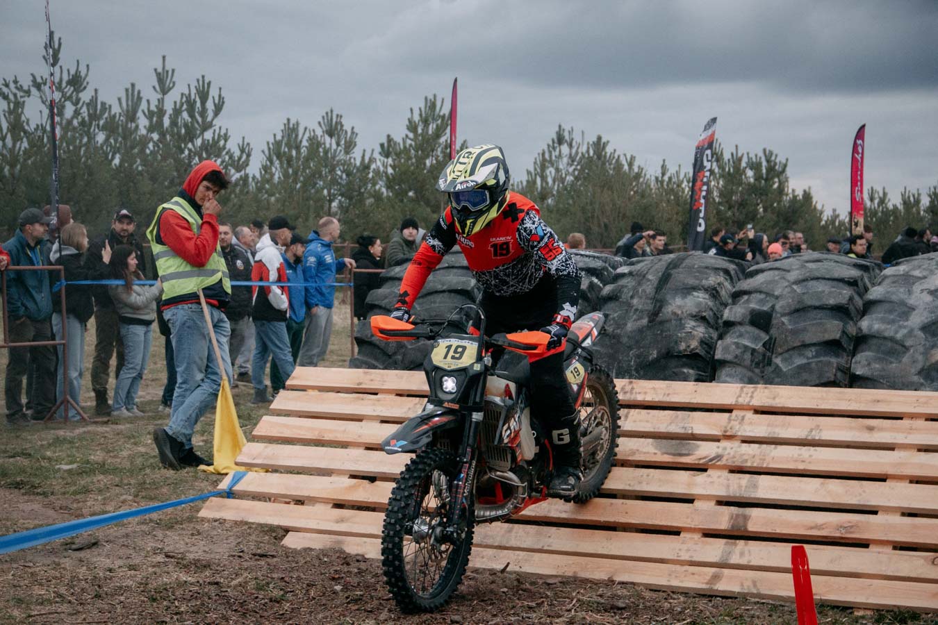 Соревнования по Эндуро под Красносельском