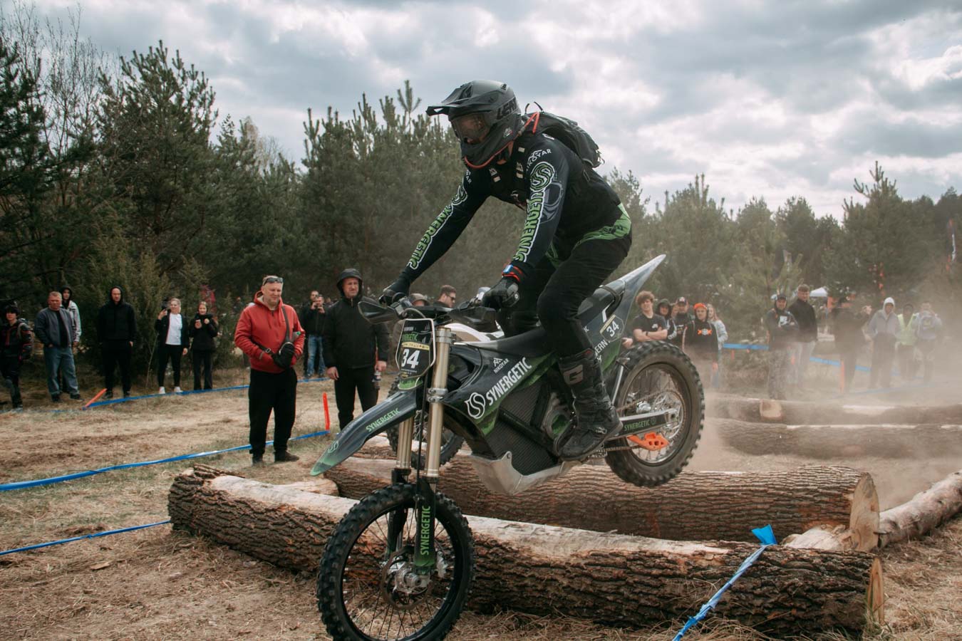 Соревнования по Эндуро под Красносельском