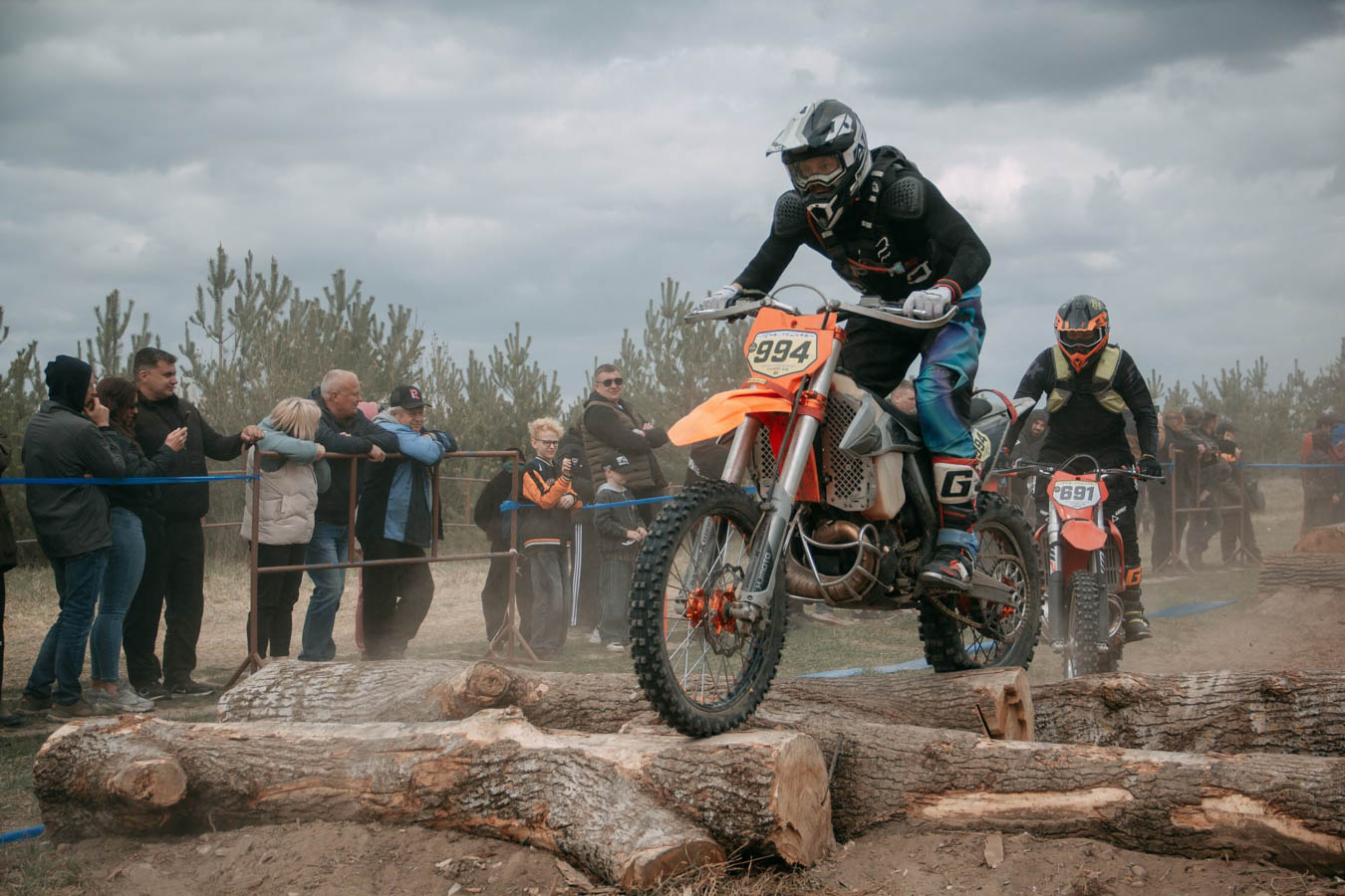 Соревнования по Эндуро под Красносельском