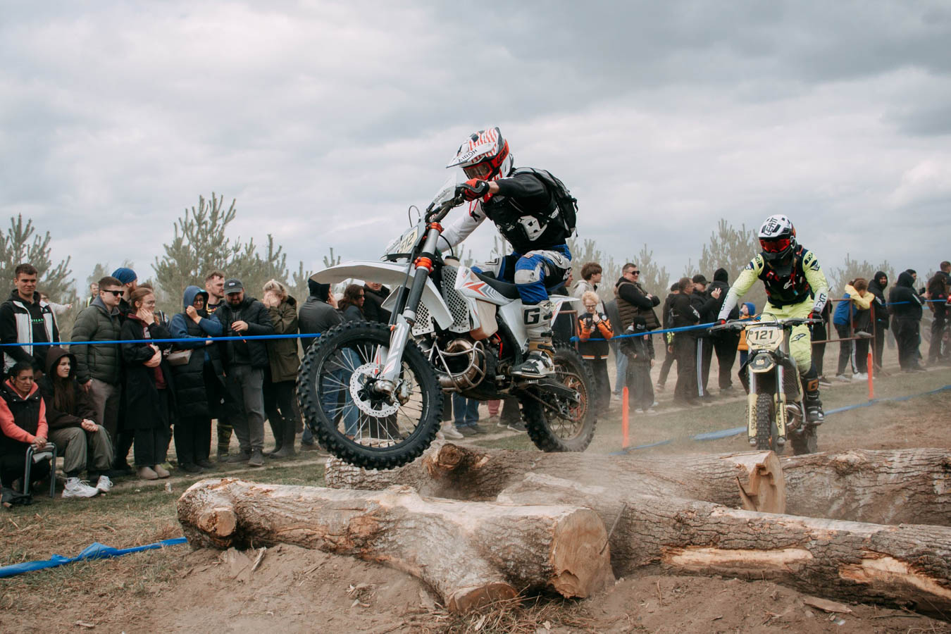 Соревнования по Эндуро под Красносельском