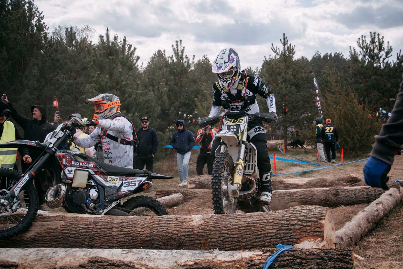 Соревнования по Эндуро под Красносельском