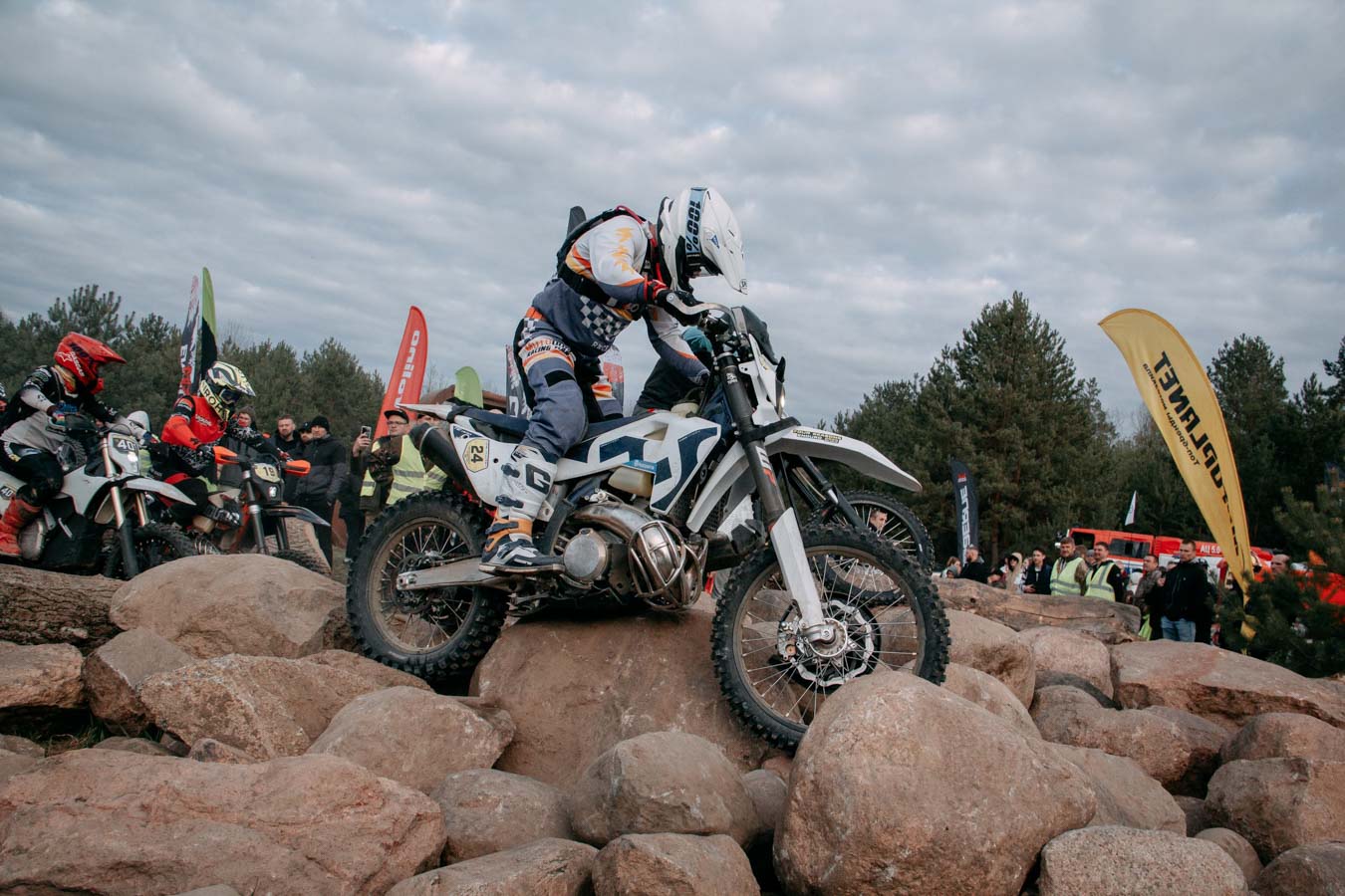 Соревнования по Эндуро под Красносельском