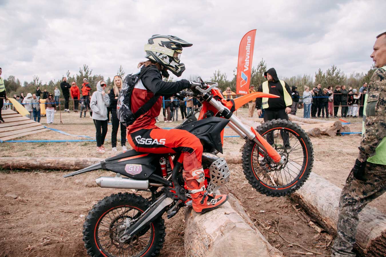 Соревнования по Эндуро под Красносельском