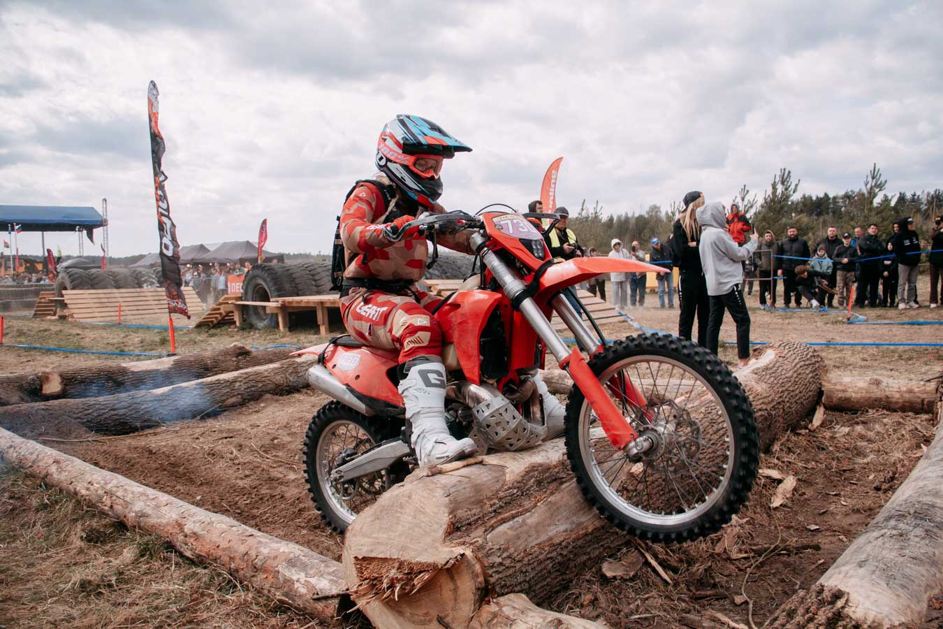 Соревнования по Эндуро под Красносельском