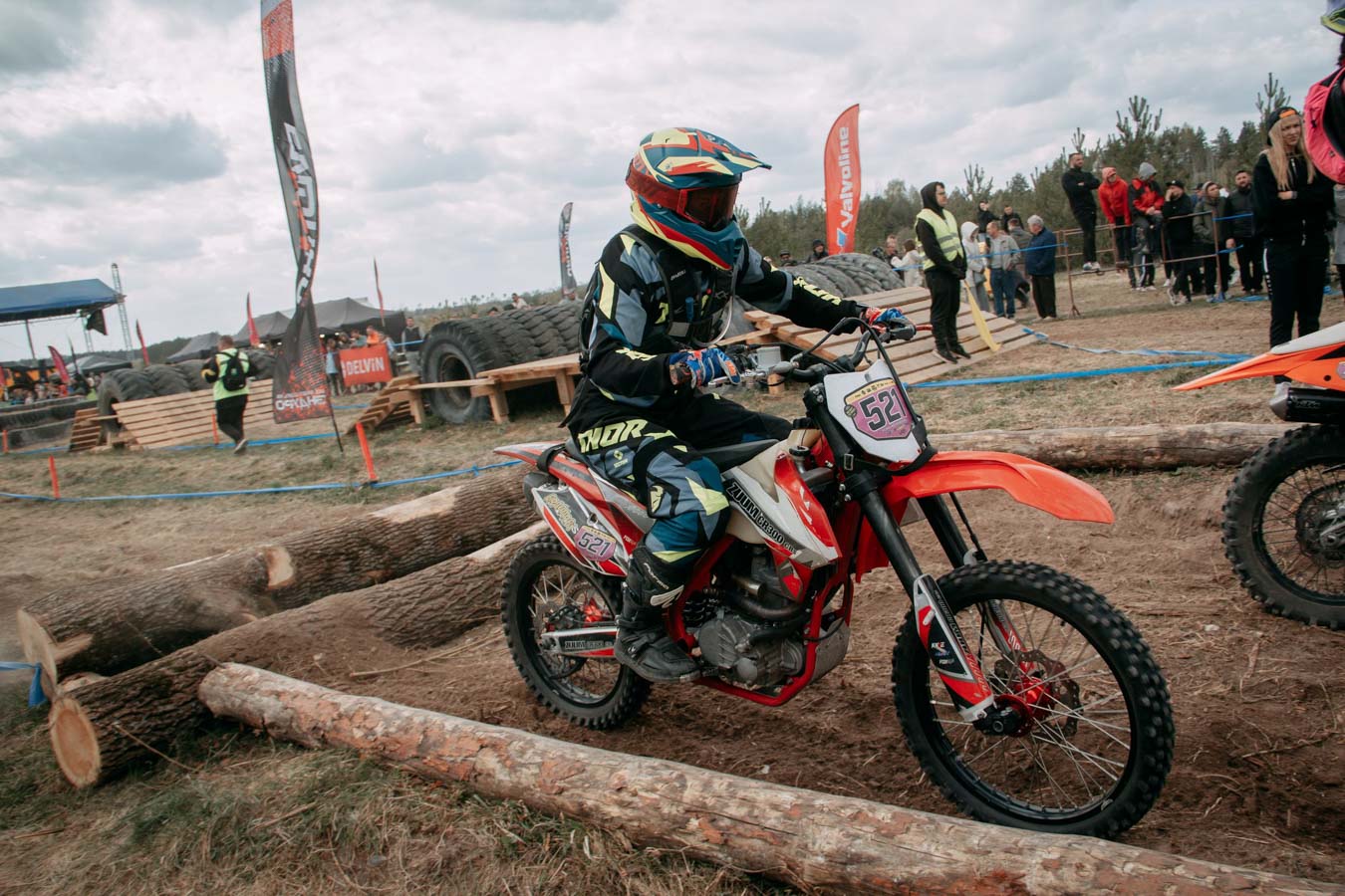 Соревнования по Эндуро под Красносельском