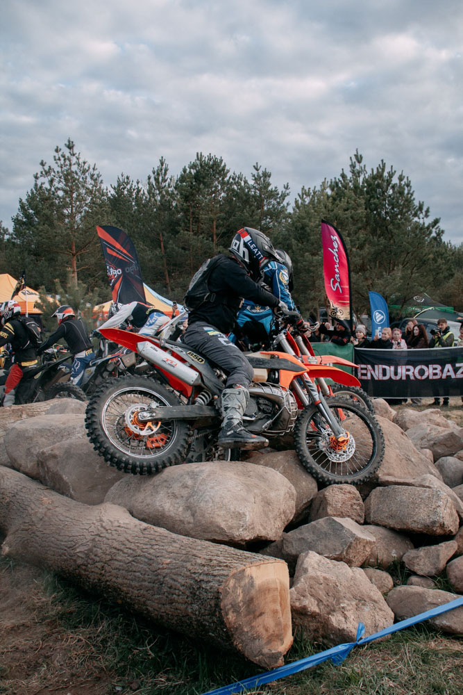 Соревнования по Эндуро под Красносельском
