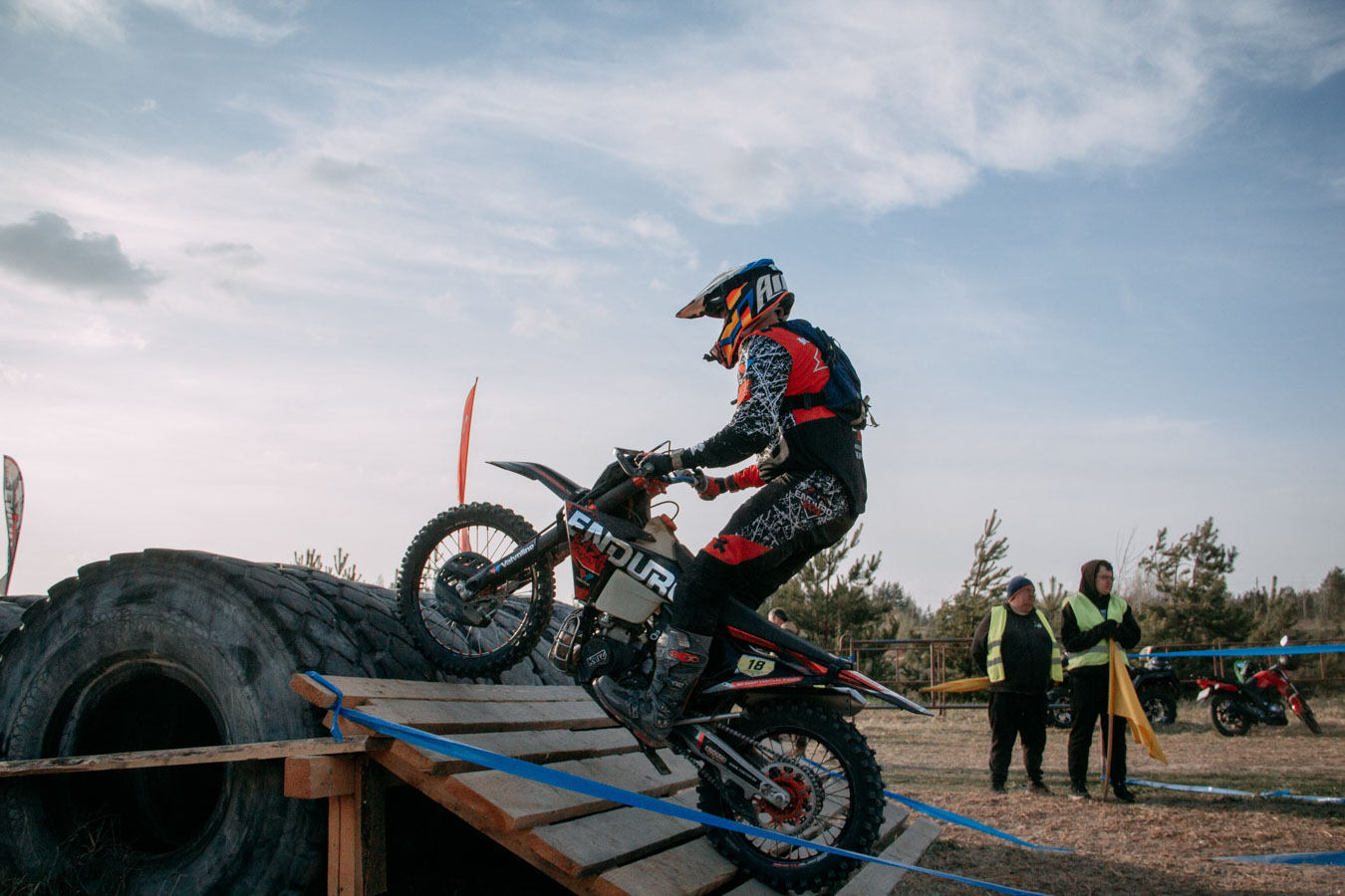 Соревнования по Эндуро под Красносельском