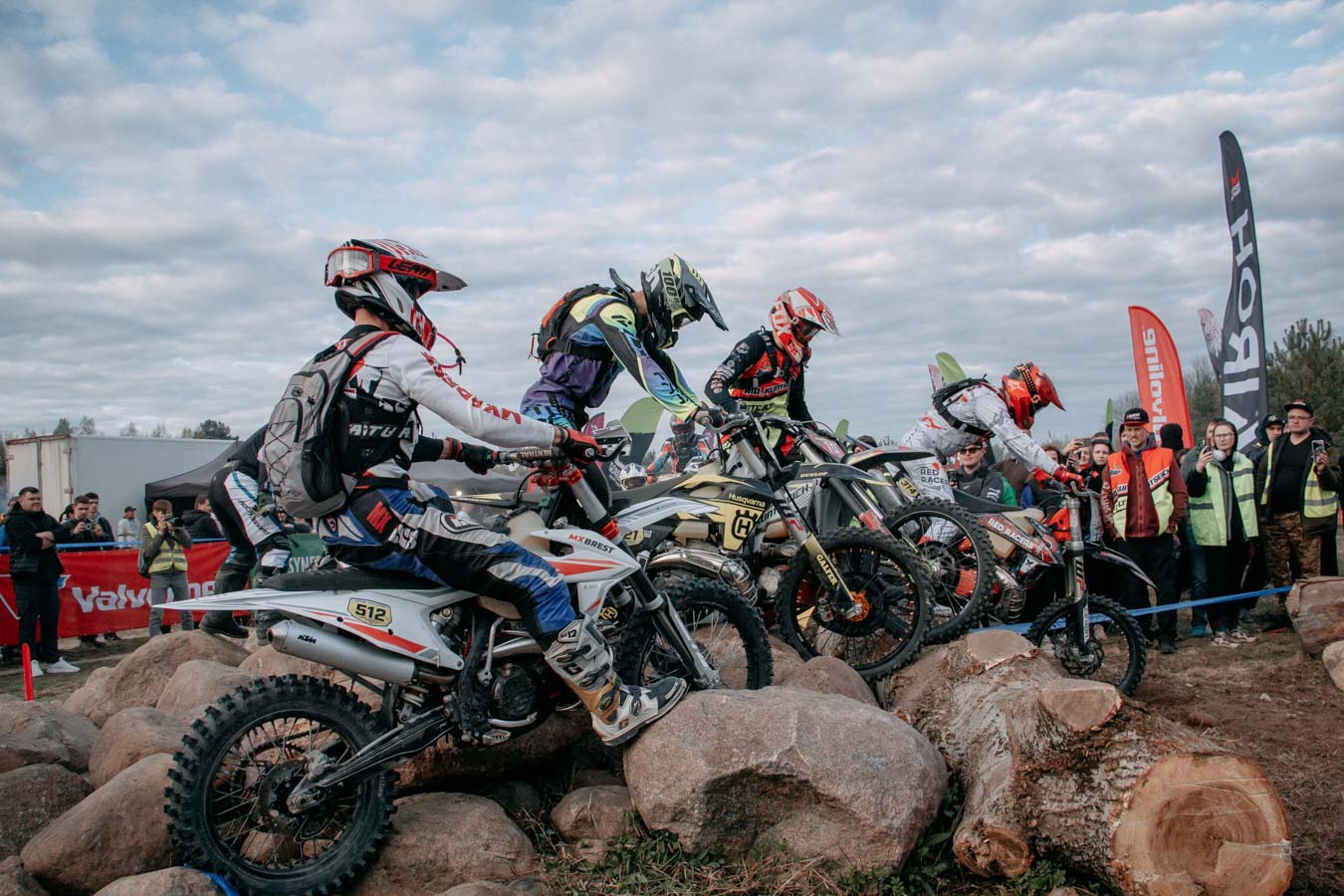 Соревнования по Эндуро под Красносельском