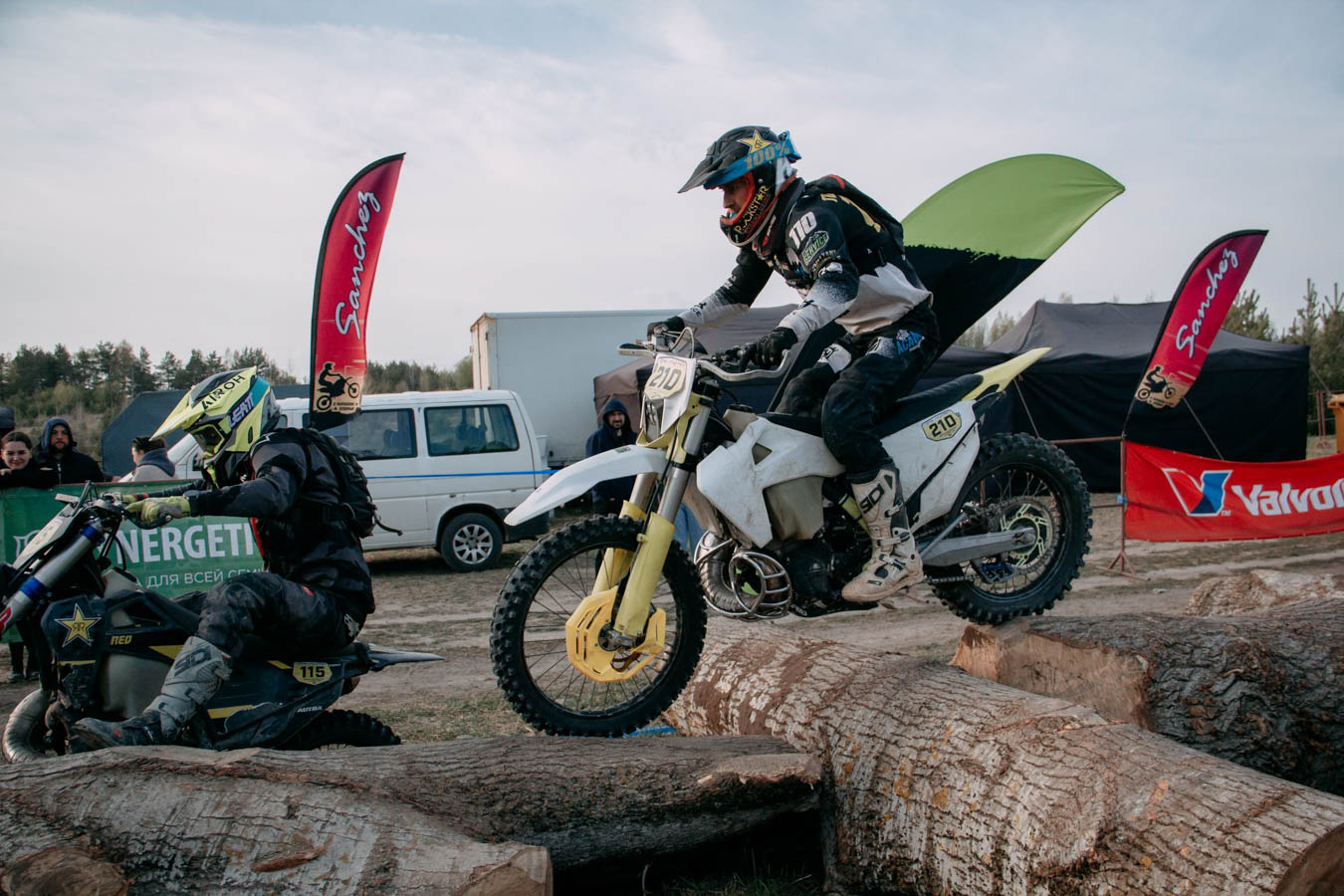 Соревнования по Эндуро под Красносельском
