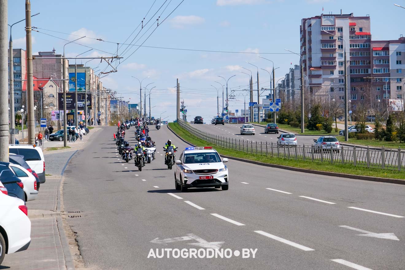 Открытие мотосезона в Гродно 2026 - большой фоторепортаж