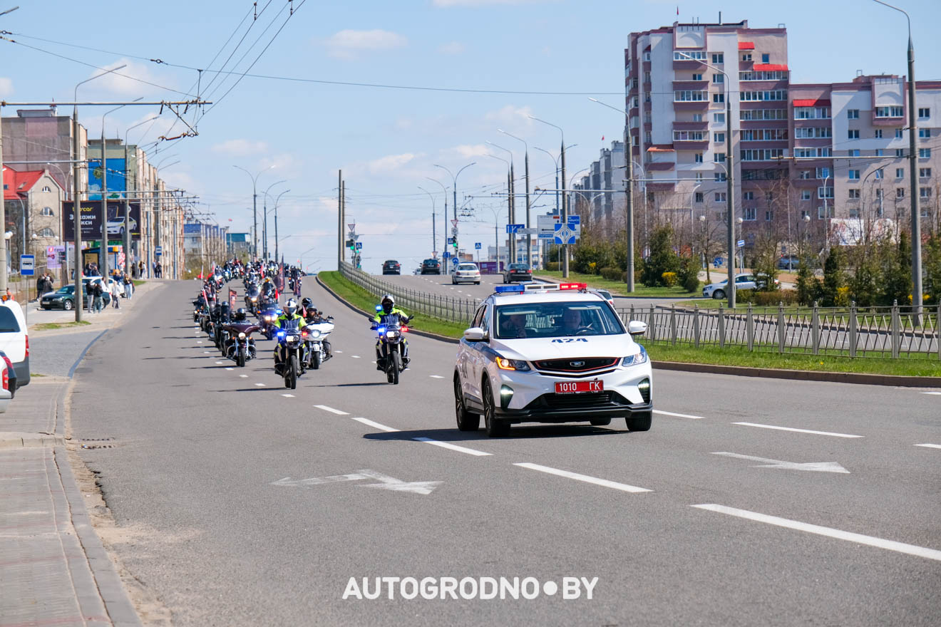 Открытие мотосезона в Гродно 2026 - большой фоторепортаж