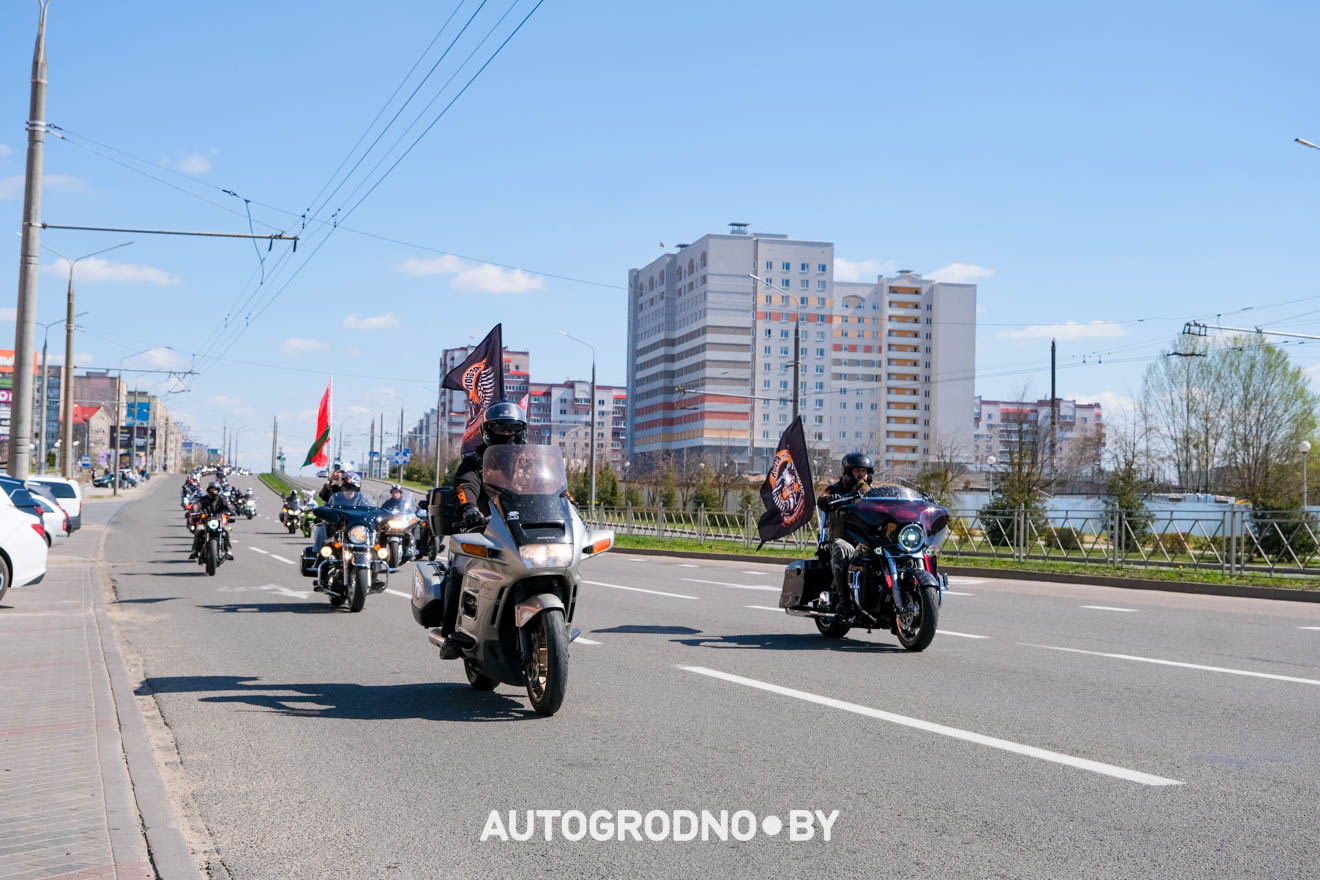 Открытие мотосезона в Гродно 2026 - большой фоторепортаж