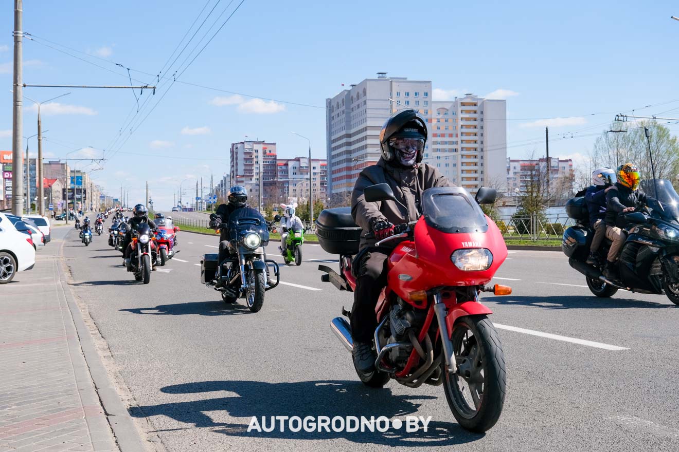 Открытие мотосезона в Гродно 2026 - большой фоторепортаж