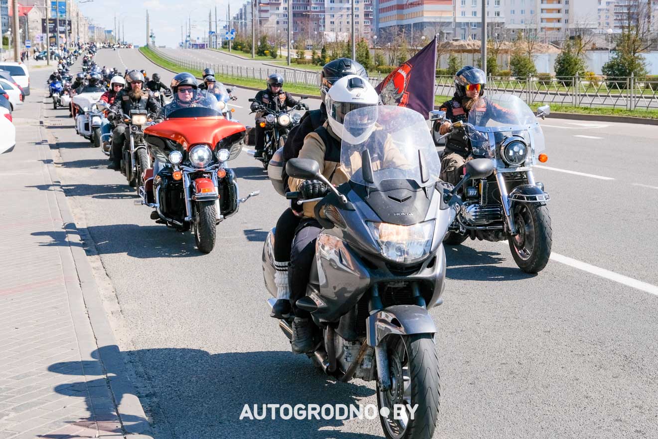 Открытие мотосезона в Гродно 2026 - большой фоторепортаж