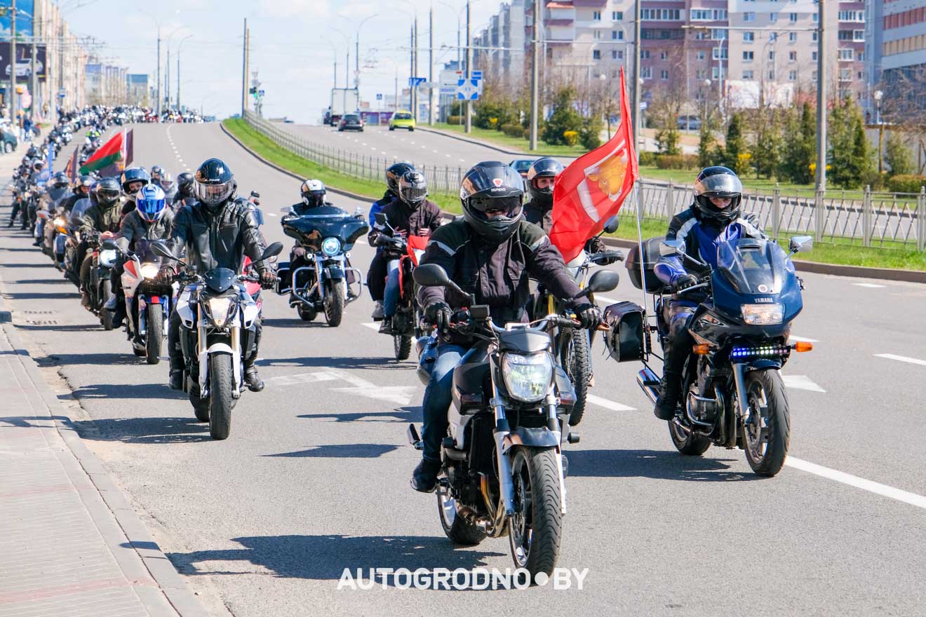Открытие мотосезона в Гродно 2026 - большой фоторепортаж